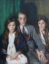 British Edwardian Portrait by Arthur Ambrose McEvoy Richard Taylor Fine Art