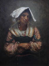 ../British Victorian Portrait by Annie Swynnerton Richard Taylor Fine Art