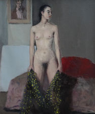 ../British 1950's Nude Portrait by Anthony Devas Richard Taylor Fine Art