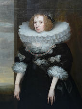 ../Flemish Female Old Master Portrait by Anthony van Dyck circle Richard Taylor Fine Art