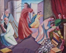 ../British Religious 1930's Art by Augustus Lunn at Richard Taylor Fine Art