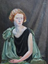 ../Art Deco Woman in Black by Cuthbert Orde Richard Taylor Fine Art