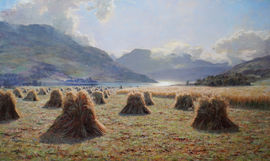 Exhibited Victorian Scottish Landscape  Richard Taylor Fine Art