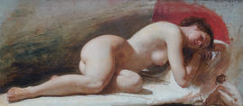 ../British Victorian Female Nude by Edward William Wyon Richard Taylor Fine Art