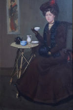 Francis Wilson - Taking Tea -  Richard Taylor Fine Art