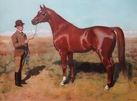 19th century Race Horse Phoenix by George Gascoyne Richard Taylor Fine Art