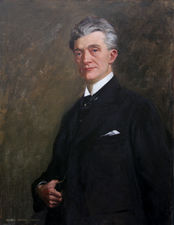 Male Portrait by Scottish Glasgow Boy artist George Henry Richard Taylor Fine Art