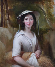 British Victorian Portrait of a Lady by Henry Room Richard Taylor Fine Art