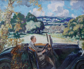 ../James Rankine Barlay - Malvern Drive  - Richard Taylor Fine Art