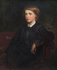 British Victorian Portrait of Master Hollond by James Sant Richard Taylor Fine Art
