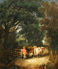 ../James Bateman Country Lane Going Home Richard Taylor Fine Art