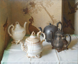 British 1950's Still Life by John Bulloch Souter Richard Taylor Fine Art