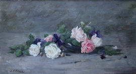 ../Scottish Edwardian Floral by Louise Ellen Perman Richard Taylor Fine Art