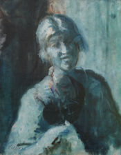 ../Blue Portrait of a Lady by Philip Wilson Steer  Richard Taylor Fine Art