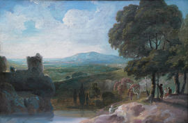 ../British Old Master Landscape by Richard Wilson Richard Taylor Fine Art