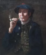 Old Master Portrait of George Waddell at Richard Taylor Fine Art