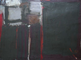../December in Anticoli Abstract Expressionist by Trevor Bell Richard Taylor Fine Art