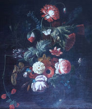 Dutch Old Master Floral Arrangement by Simon Pietersz Verelst Richard Taylor Fine Art