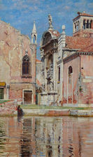 William Logsdail - Venice -  Richard Taylor Fine Art