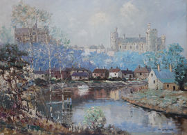 ../Arundel Castle by William Longstaff  Australian Impressionist  Richard Taylor Fine Art
